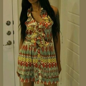 Hot and Delicious NWTS Colorful Dress SZ M